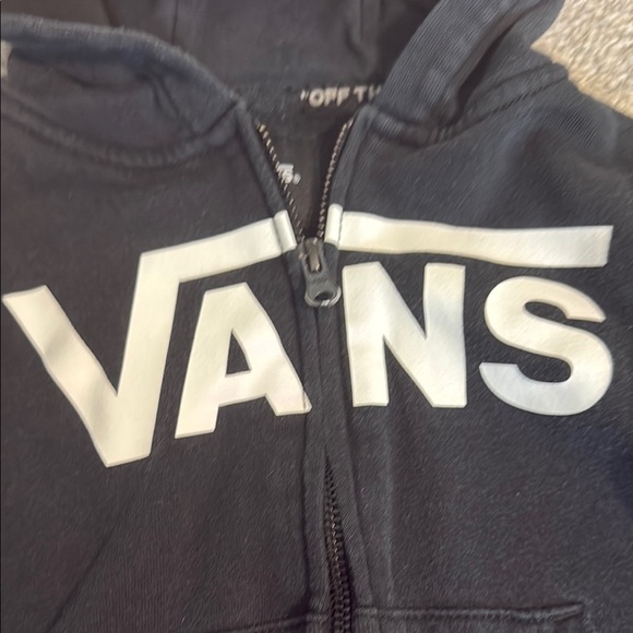 Vans Kids Black Hoodie - Picture 3 of 4